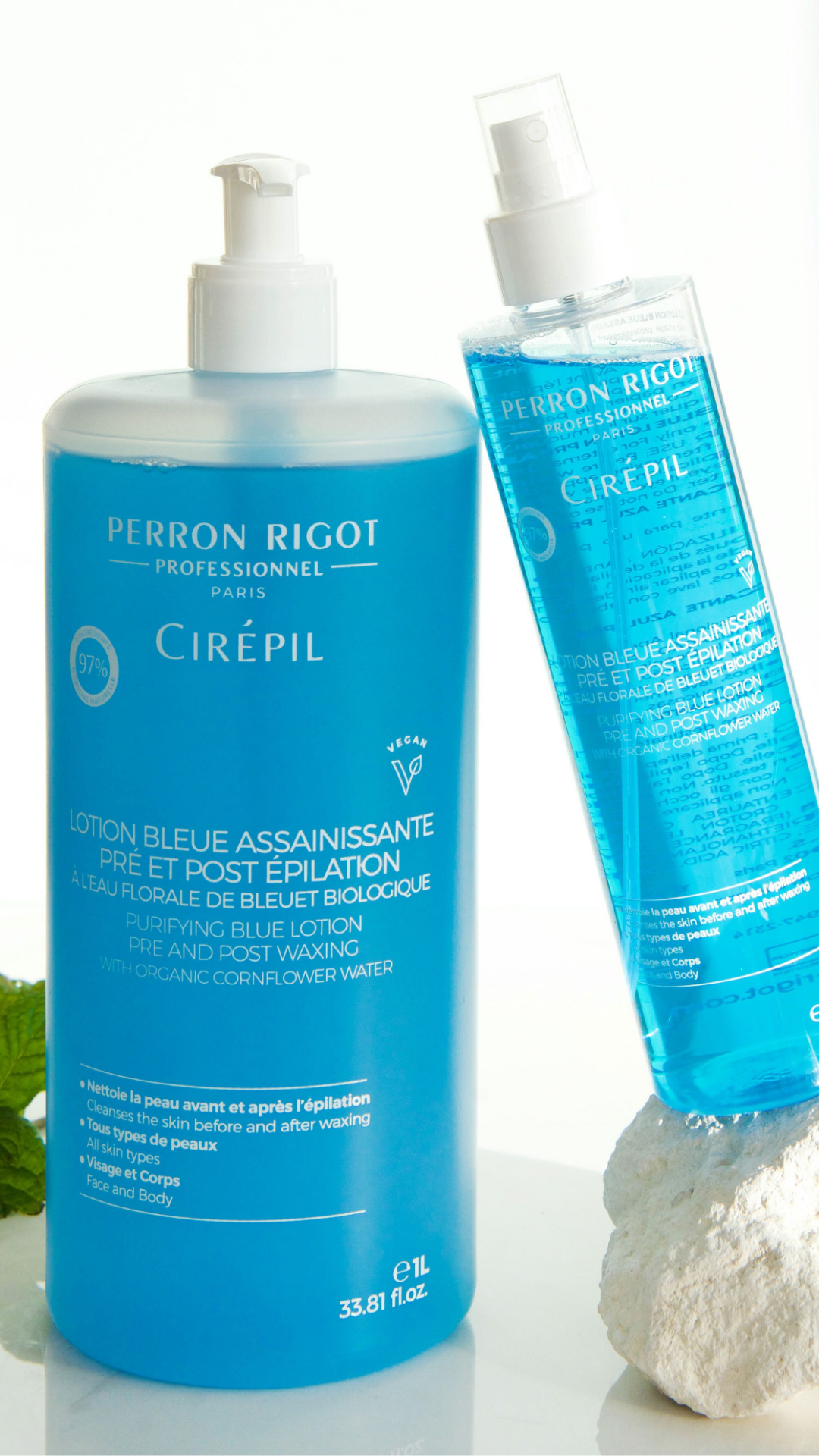 Cirépil Blue Lotion Cleanser 250ml | Pre & Post Wax Care – Perron Cirépil Blue Lotion Cleanser 250ml | Pre & Post Wax Care – Perron